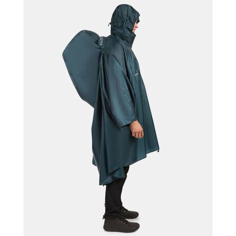 Αδιάβροχο Poncho Rait-U Dark Green Kilpi