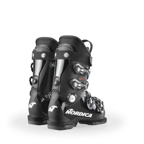 Nordica Dobermann 60 – Junior & Women Performance Ski Boots (Black)