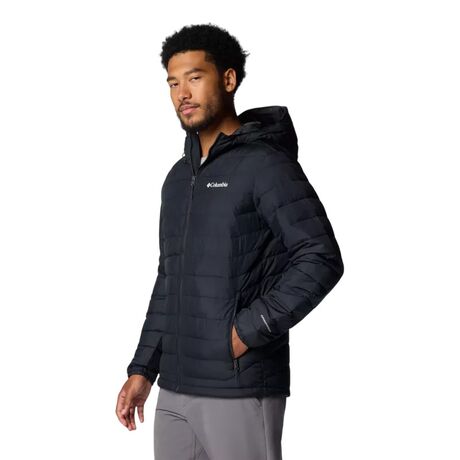 Powder Lite™ II Hooded Black Ανδρικό Μπουφάν Columbia