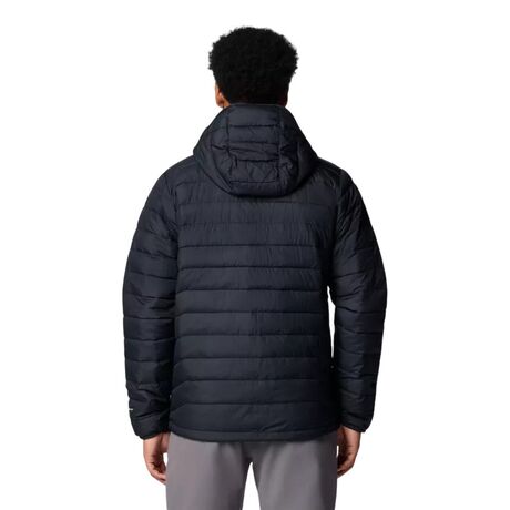 Powder Lite™ II Hooded Black Ανδρικό Μπουφάν Columbia