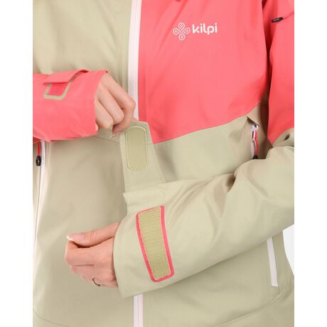 Kilpi MAMBA-W Beige – Women’s Waterproof Jacket