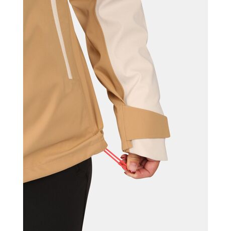 Kilpi Trinity-W Beige Women's Hardshell 3L Jacket