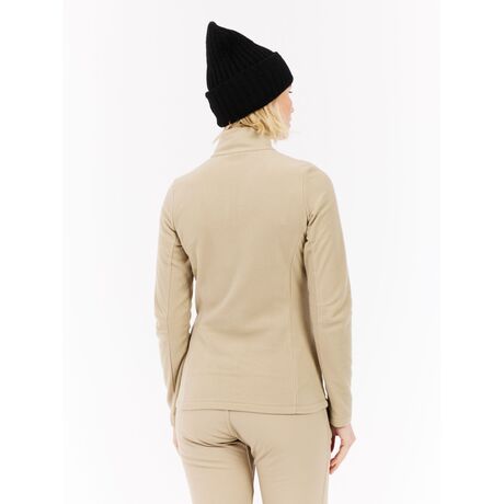 PRTREMUTEZ Bamboo Beige Γυναικείο φλις 1/4 Protest