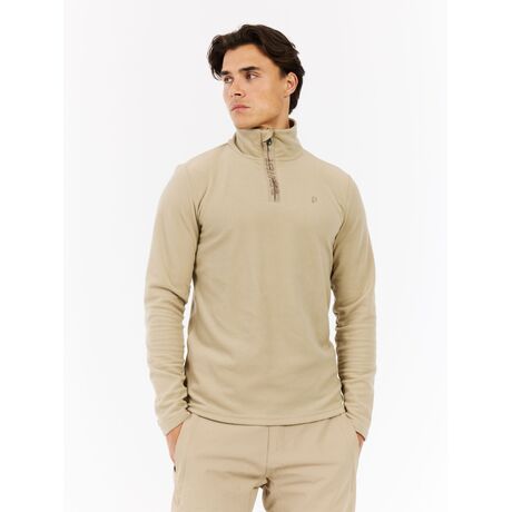 PRTPerfecto 1/4 Bamboo Beige Ανδρική Μπλούζα Fleece Protest