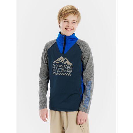 PRTDELANO Jr Twilight Navy Παιδικό Fleece 1/4 Protest