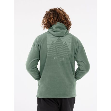 PRTDestin Aspen Green Ανδρικό Φούτερ Κουκούλα Protest