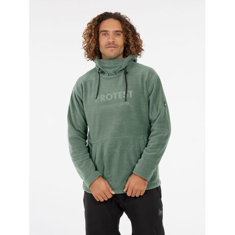 PRTDestin Aspen Green Ανδρικό Φούτερ Κουκούλα Protest