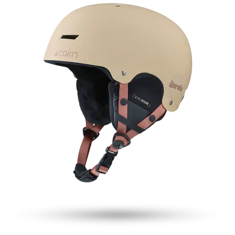 Cairn Kids Ski Helmet Darwin J Mat Biscuit Mocha