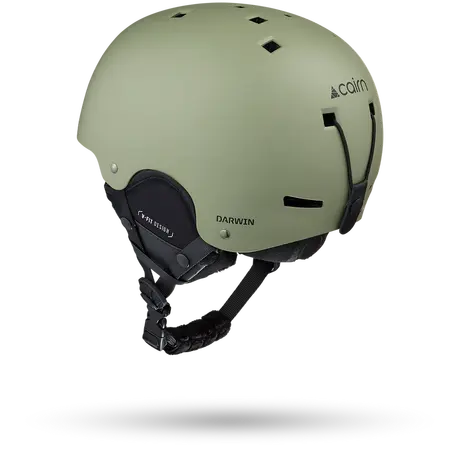 Cairn Darwin Mat Light Khaki Ski & Snowboard Helmet