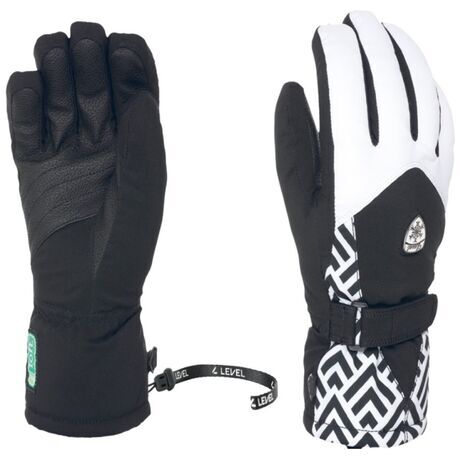 Level Hero Pattern Women’s Ski & Snowboard Gloves