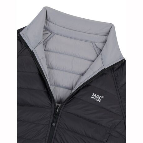 Polar Reversible BL/GREY Γυναικείο Πουπουλένιο Μπουφάν Mac In A Sac