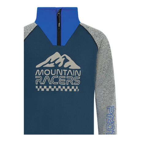 PRTDELANO Jr Twilight Navy Παιδικό Fleece 1/4 Protest