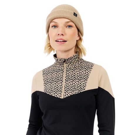 PRTJELISA True Black Γυναικείο φλις 1/4 Protest