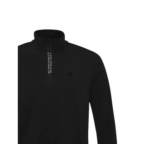 PRTPerfecto 1/4 Black Ανδρική Μπλούζα Fleece Protest