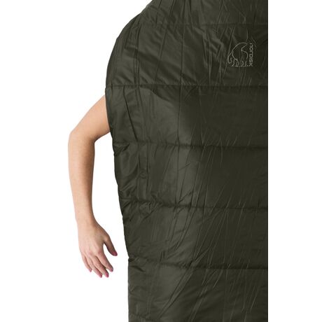 Υπνόσακος Knuth -10° Mummy Forest Night Green, L Nordisk