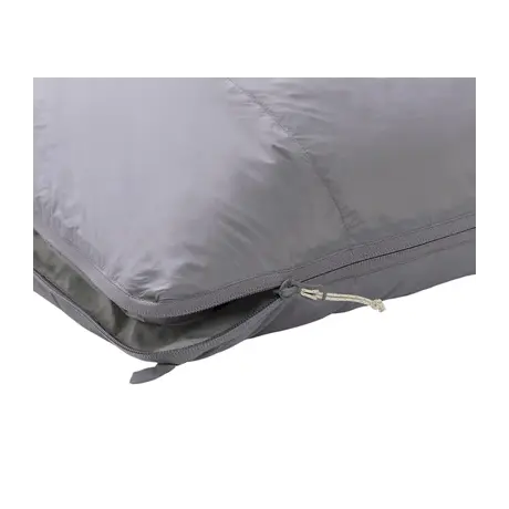 Nordisk Freja ±0° Blanket Down Sleeping Bag Silver Filigree Grey – Large