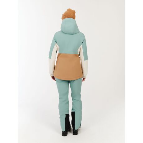 Prtsina Teddy Brown Γυναικείο Μπουφάν Σκι Protest