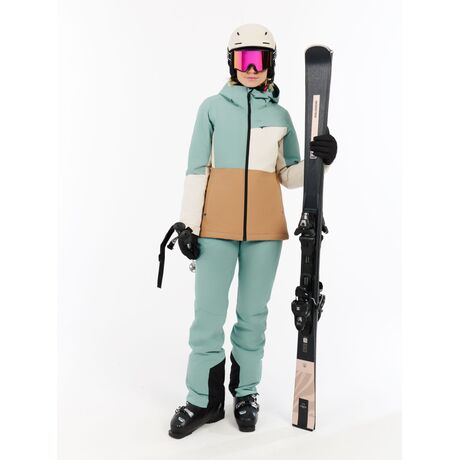 Prtsina Teddy Brown Γυναικείο Μπουφάν Σκι Protest