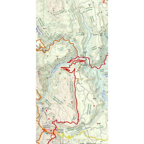 Χάρτης Ανάβαση Πάρνωνας 1:50.000