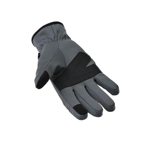 Unisex Gloves Stretchy Softshell Repel APU Grey