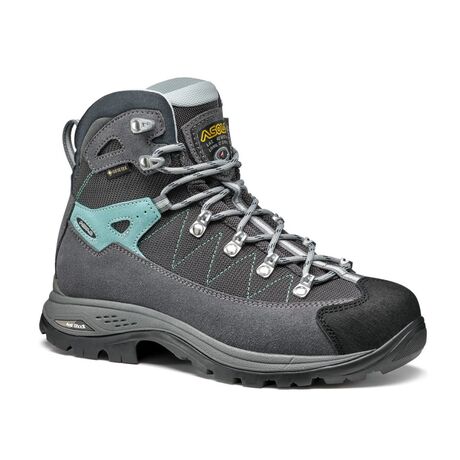 Asolo Finder GV ML Grey/Gunmetal/Pool Side Women’s Hiking Boots GTX