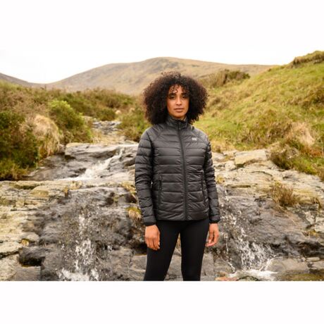 Mac In A Sac Women’s Down Jacket Reversible Black/Grey