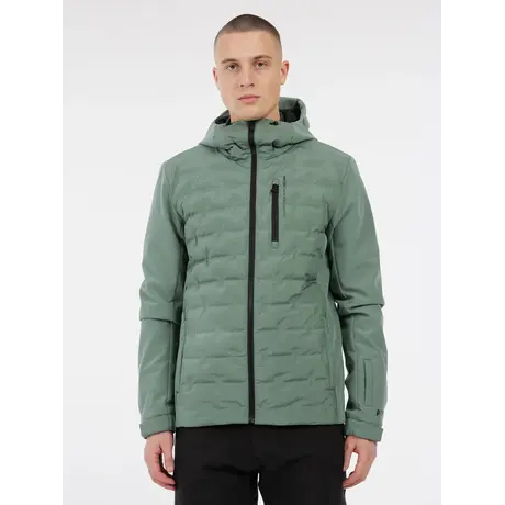 Prtmalmo Puffer Ski Jacket Aspen Green Ανδρικό Μπουφάν Protest