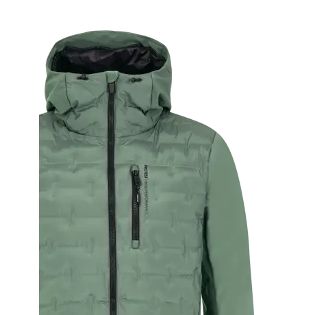 Prtmalmo Puffer Ski Jacket Aspen Green Ανδρικό Μπουφάν Protest