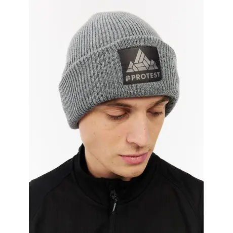 Protest PrtScale Dark Grey Mellee Men's Beanie