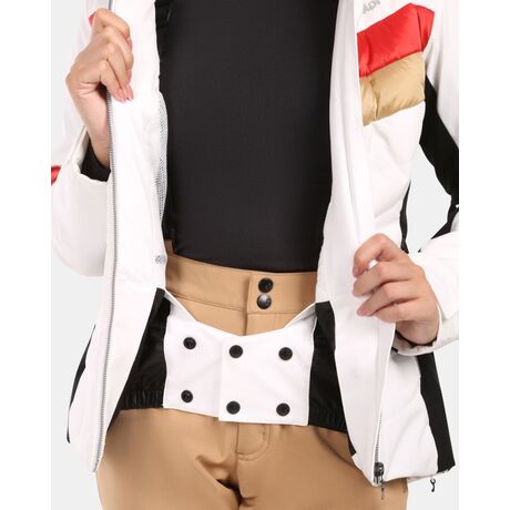 Kilpi LIN-W White Women’s Ski Jacket