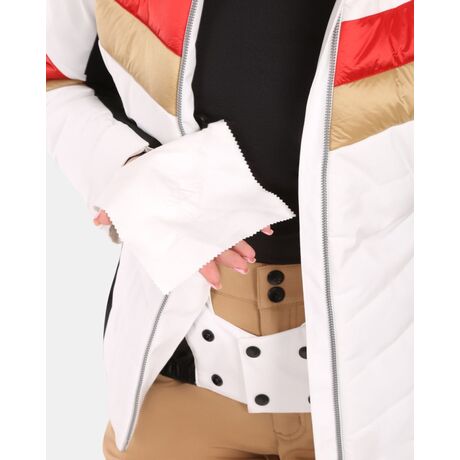 Kilpi LIN-W White Women’s Ski Jacket