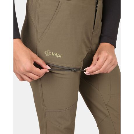 Kilpi Villain-W Dark Green Women's Softshell Pant