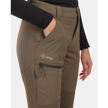 Kilpi Villain-W Dark Green Women's Softshell Pant