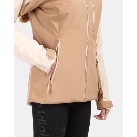 Kilpi FLIP-W Beige – Women’s Ski Jacket
