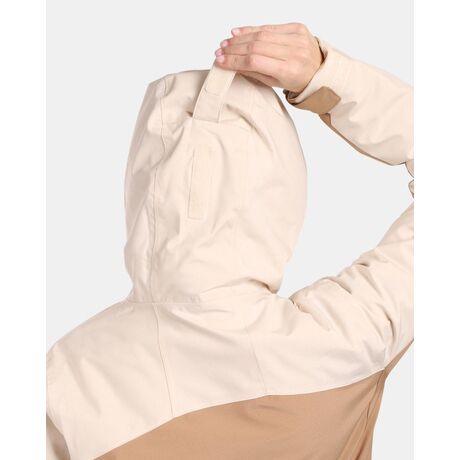 Kilpi FLIP-W Beige – Women’s Ski Jacket