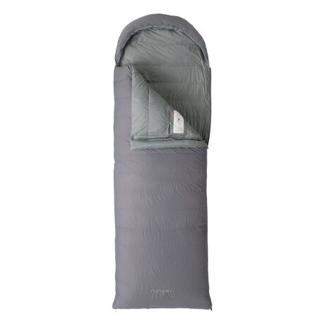 Nordisk Freja ±0° Blanket Down Sleeping Bag Silver Filigree Grey – Large