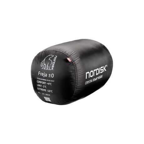 Nordisk Freja ±0° Blanket Down Sleeping Bag Silver Filigree Grey – Large