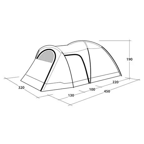 Outwell Cloud 5 Plus 5 Person