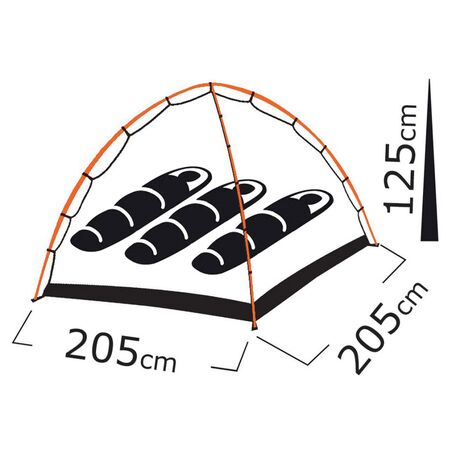 Salty Tribe SkyView 3P Blockout Tent 3 Persons