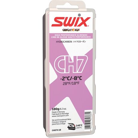Κερί  SWIX CH0Χ7 Violet Glige Wax 180 gr