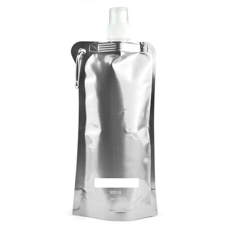 Asobu Foldable Silver Πτυσσόμενο Μπουκάλι