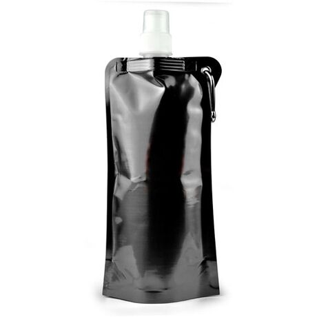 Asobu Foldable Black Πτυσσόμενο Μπουκάλι