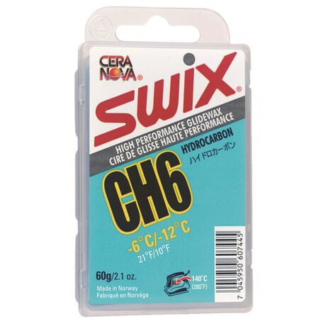 Κερί SWIX CH6 Blue Glige Wax 60 gr
