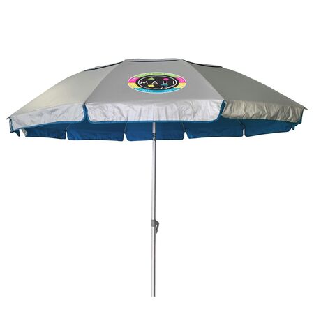 Maui & Sons Beach Umbrella 2.40m Mykonos Blue 1914