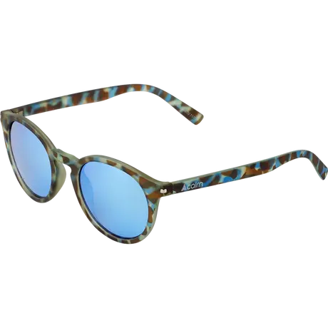 Cairn Brad Mat Tortoise Brown Blue Unisex Sunglasses