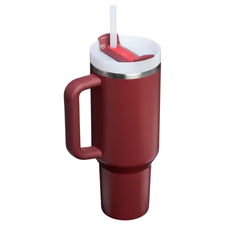Stanley Quencher H2.0 FlowState 1.18L Cranberry Insulated Tumbler