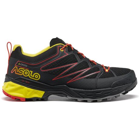Asolo Softrock Mm Black/Black/Yellow Men's Hikking Shoes