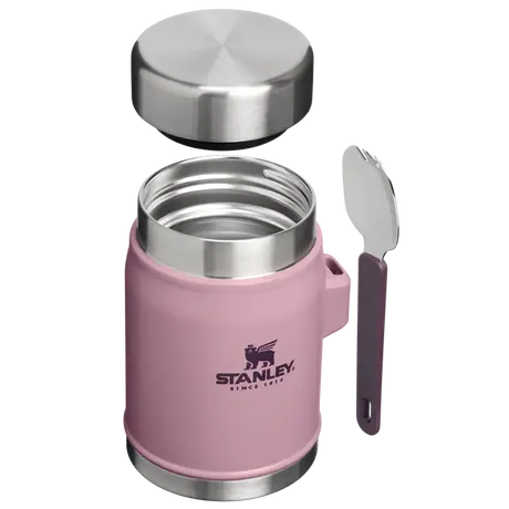 Stanley Legendary Food Jar + Spork 0.47L Purple Smoke