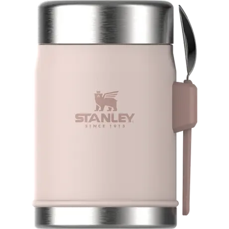 Stanley Legendary Food Jar + Spork Rose Quartz 0.47L