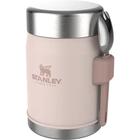 Stanley Legendary Food Jar + Spork Rose Quartz 0.47L